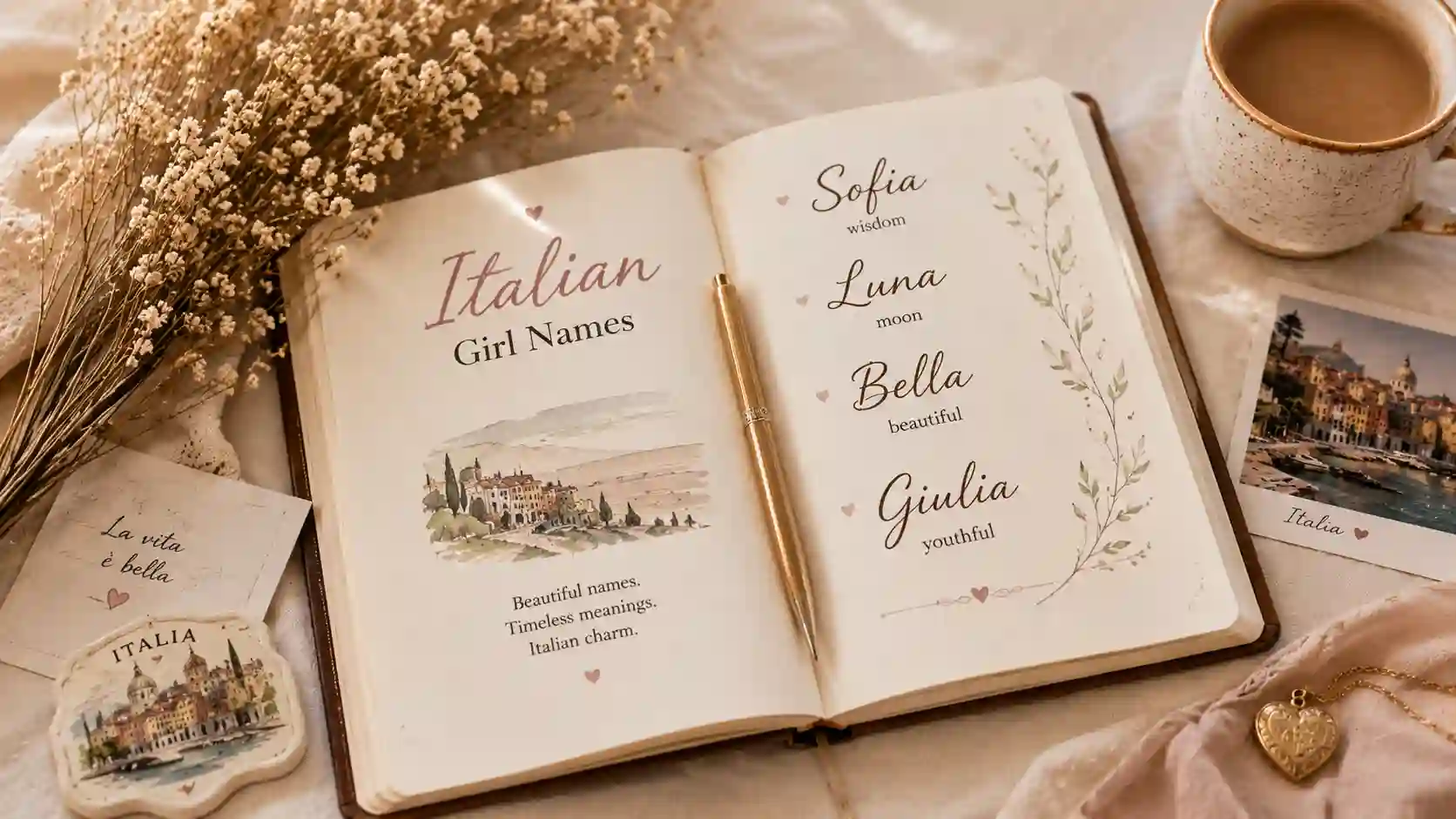 cute italian girl names for baby girls