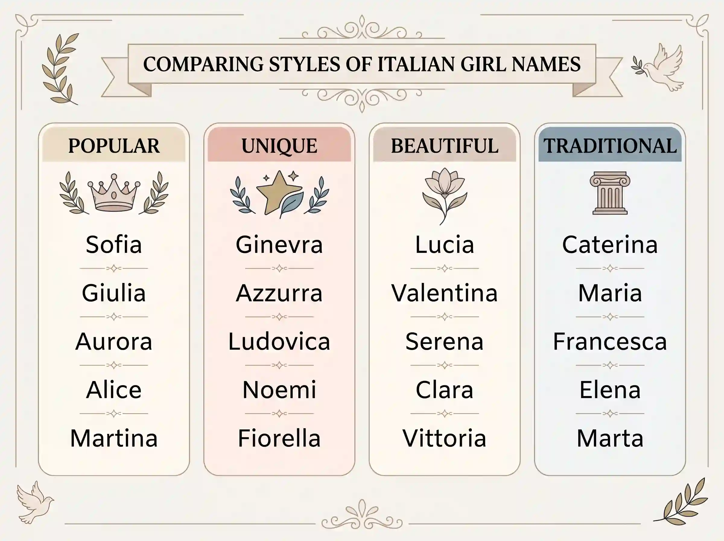 Traditional Italian-inspired baby girl accessories and nursery decor