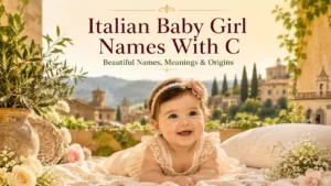 Italian baby girl names with C inspired by Italian culture and traditions