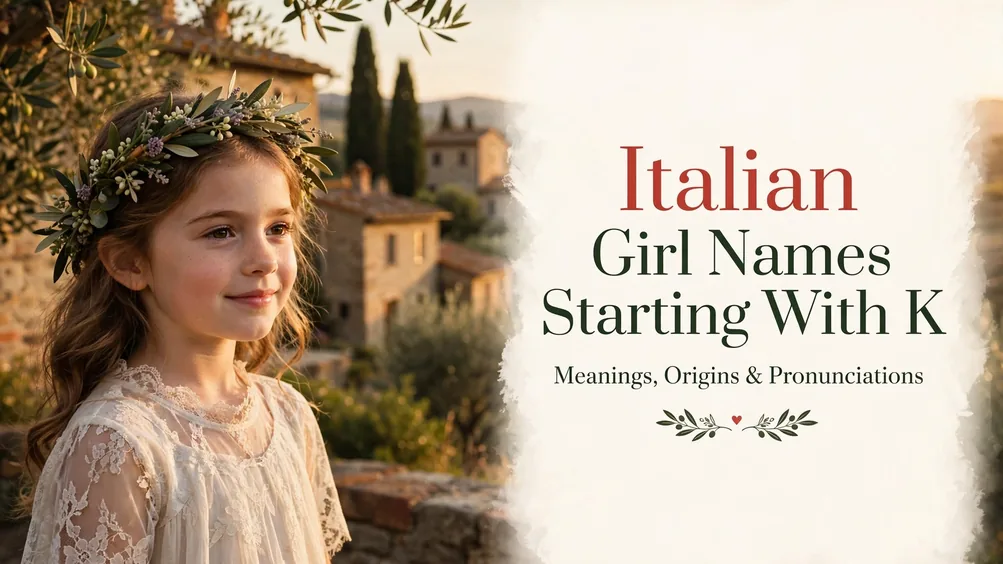 Italian girl names starting with K, featured image